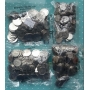 4 x 100 szt. - Komplet monet obiegowych 2019r: 10 gr, 20 gr , 50 gr ,1 zł - stal pokryta miedzią niklem 